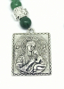 купить - Четки православные на 30 зерен из хризопраза с иконой Богородицы - фото 2