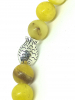 купить - Четки Покрова Богородицы из желтого агата на 30 зерен с крестом и рыбами - фото 5