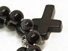 Православные четки из черного агата с каменным крестом на 30 зерен. — купить за 1749 ₽ - фото 15 купить - Православные четки из черного агата с каменным крестом на 30 зерен. — купить за 1749 ₽ - фото 15