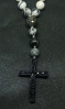купить - Православные четки из говлита на 30 зерен с крестом и бусинами со стразами - фото 5