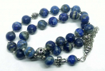 Православные четки из афганского лазурита с металлической кисточкой — купить за 3150 ₽ - фото 6 купить - Православные четки из афганского лазурита с металлической кисточкой — купить за 3150 ₽ - фото 6