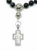 купить - Православные четки с двухсторонним крестом с образами Христа и Богородицы из агата - фото 3