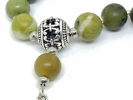 Нефритовые православные четки с ажурным крестом и кистью из цепочек — купить за 3990 ₽ - фото 3 купить - Нефритовые православные четки с ажурным крестом и кистью из цепочек — купить за 3990 ₽ - фото 3