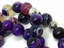 купить - Четки на 50 камней без декоративных элементов из фиолетового агата — купить за 3300 руб. - фото 10