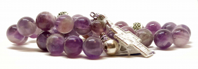 Православные четки "Неупиваемая чаша" из аметиста — купить за 11990 ₽ - фото 4 купить - Православные четки "Неупиваемая чаша" из аметиста — купить за 11990 ₽ - фото 4