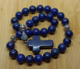 Четки из лазурита с крупным каменным крестом — купить за 5590 ₽ - фото 13 купить - Четки из лазурита с крупным каменным крестом — купить за 5590 ₽ - фото 13