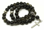 Четки с крестиком из обсидиана на 50 — купить за 3999 ₽ - фото 12 купить - Четки с крестиком из обсидиана на 50 — купить за 3999 ₽ - фото 12