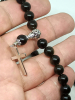 Четки с крестиком из обсидиана на 50 — купить за 3999 ₽ - фото 9 купить - Четки с крестиком из обсидиана на 50 — купить за 3999 ₽ - фото 9